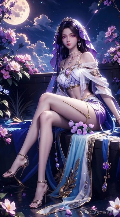 月夜高清图片_神印王座角色壁纸_手机壁纸4K无水印下载