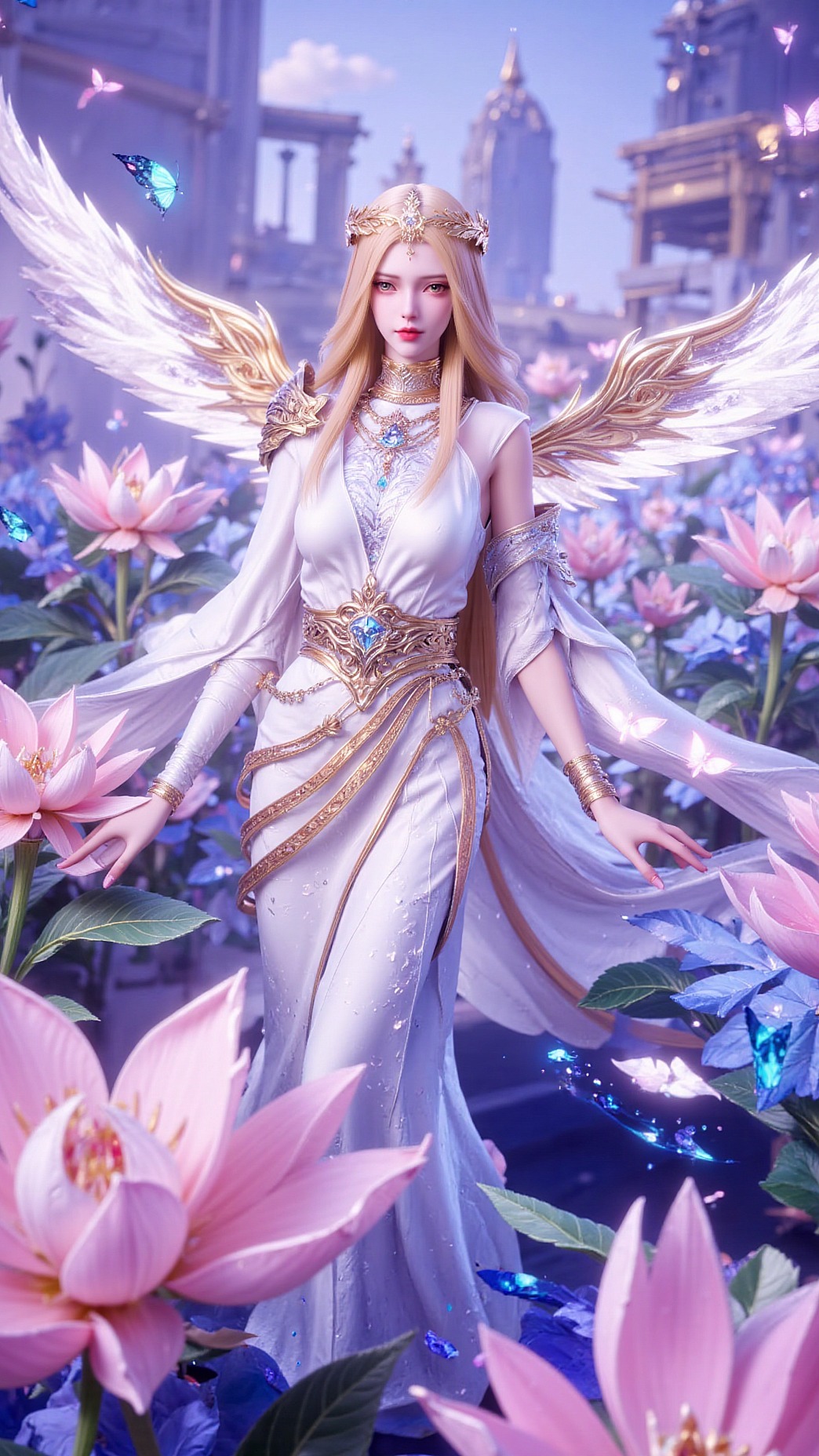 永恒天使高清图片 神印王座角色壁纸 手机壁纸