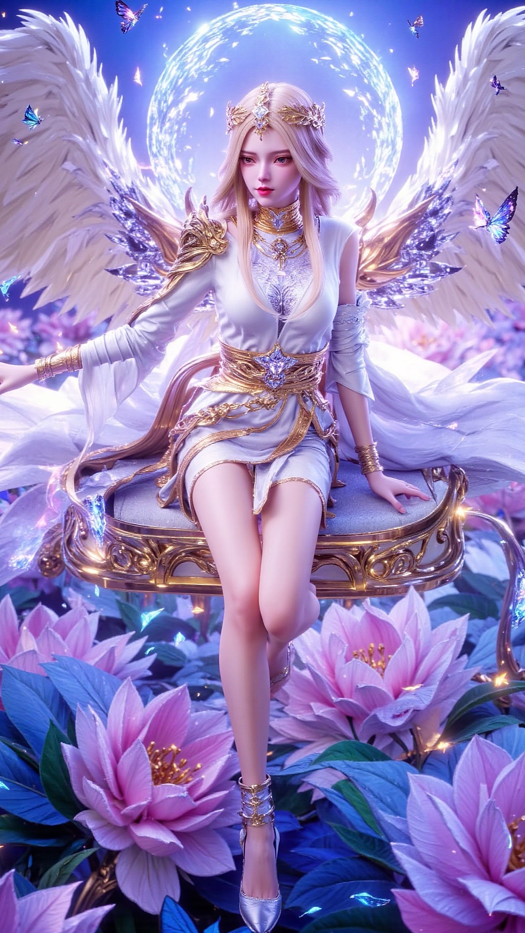 永恒天使高清图片 神印王座角色壁纸 手机壁纸