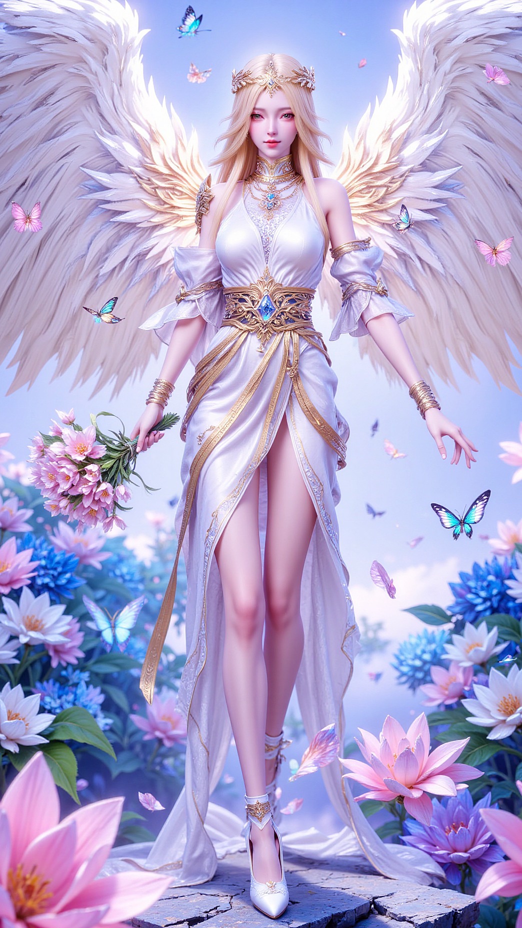 永恒天使高清图片 神印王座角色壁纸 手机壁纸