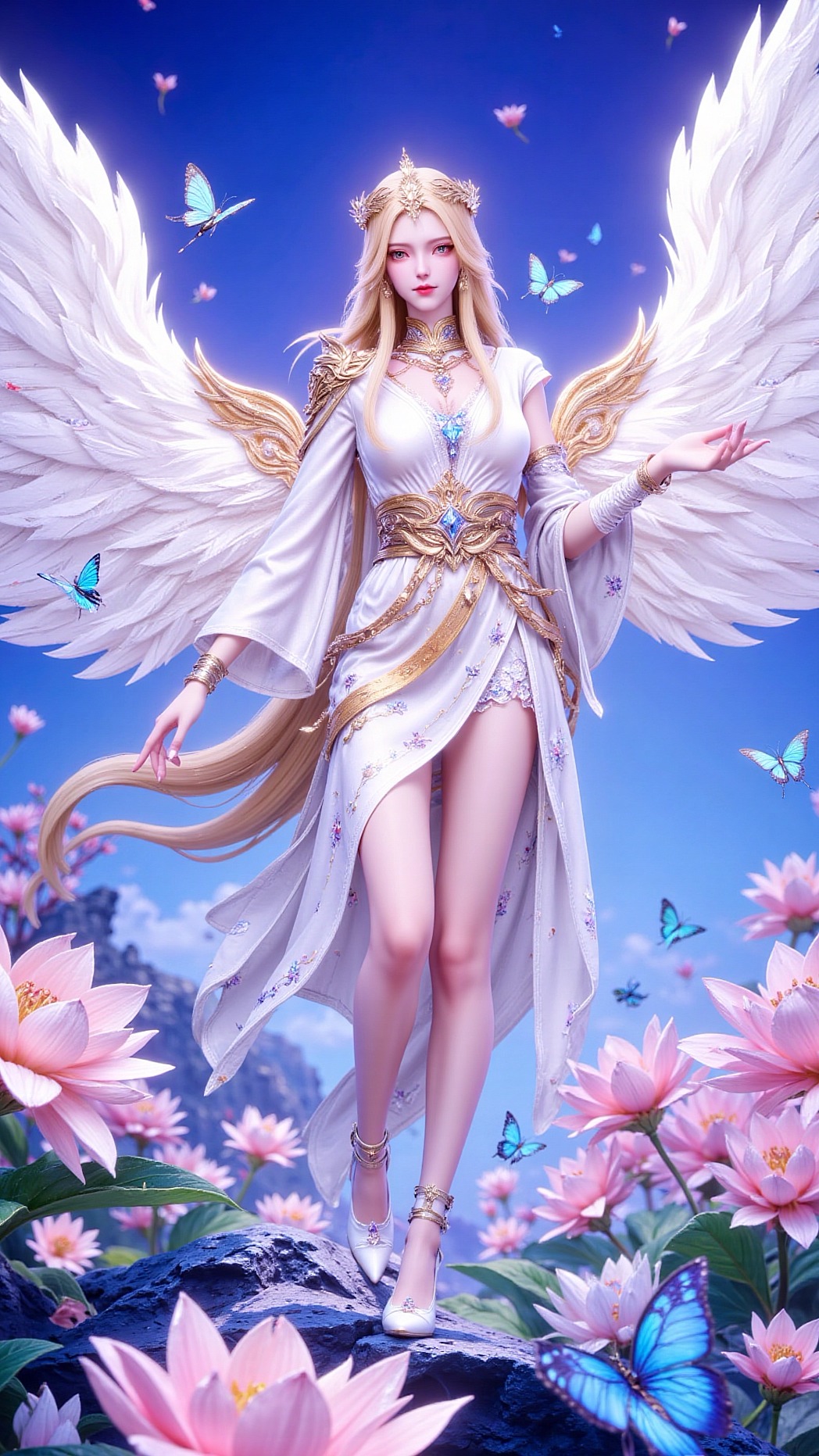 永恒天使高清图片 神印王座角色壁纸 手机壁纸