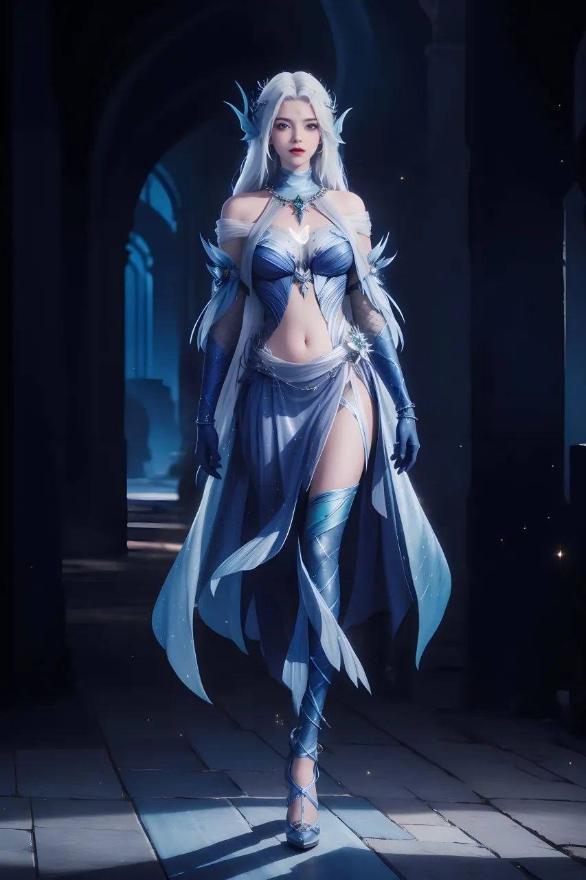 那尼菈高清图片 神印王座角色壁纸 手机壁纸