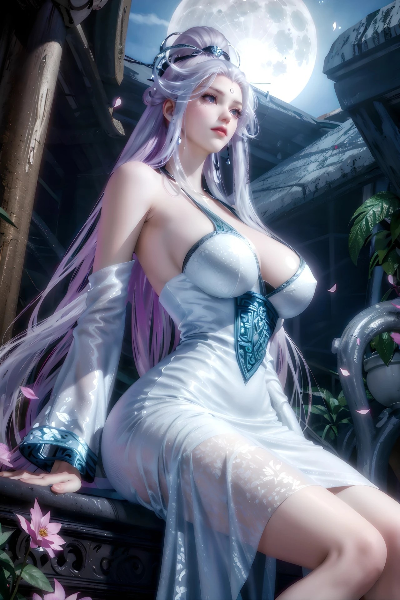 月神高清图片 秦时明月角色壁纸 手机壁纸