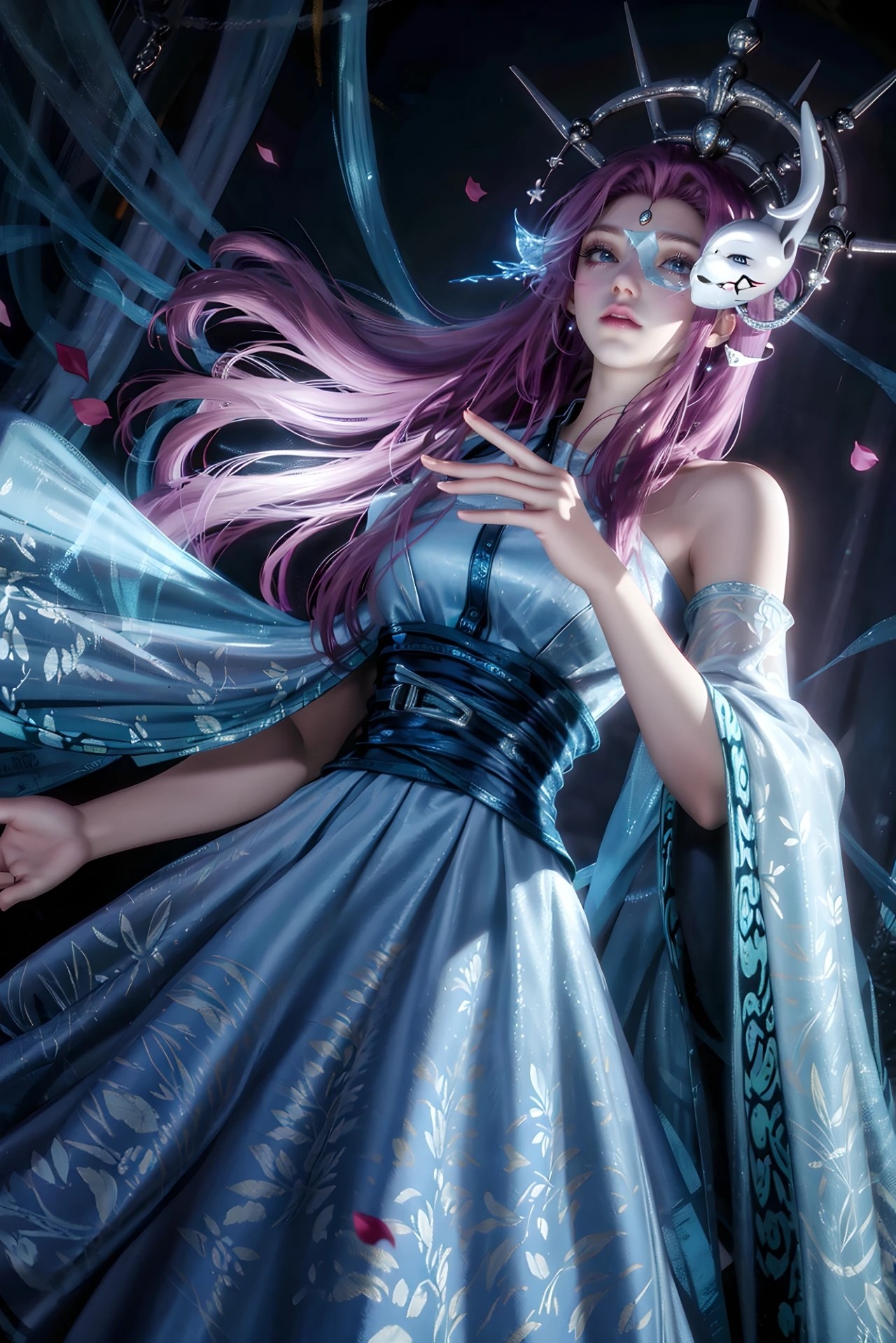 月神高清图片 秦时明月角色壁纸 手机壁纸