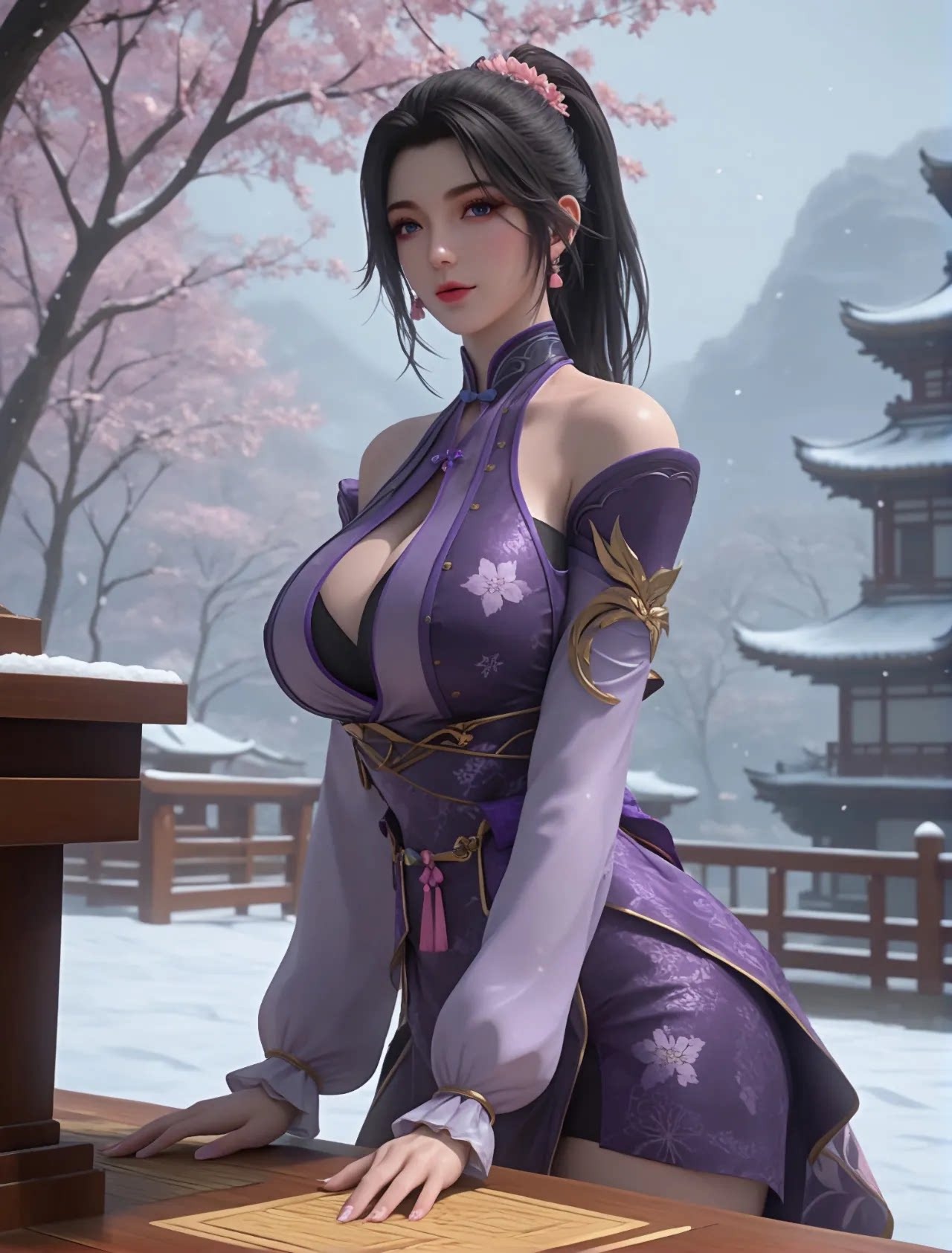 楚韵高清图片 绝世战魂角色壁纸 手机壁纸