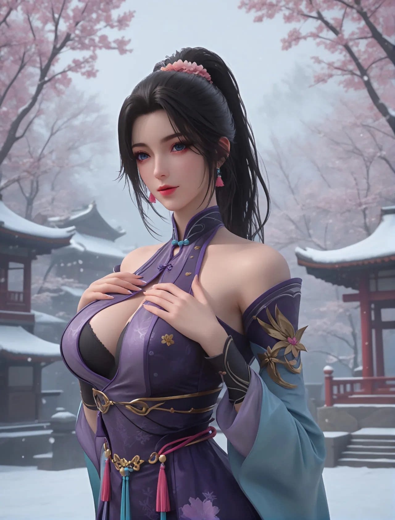 楚韵高清图片 绝世战魂角色壁纸 手机壁纸