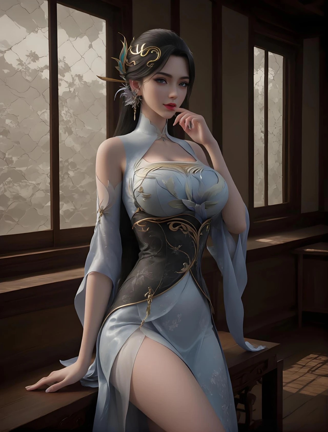 江碧兰高清图片 绝世战魂角色壁纸 手机壁纸