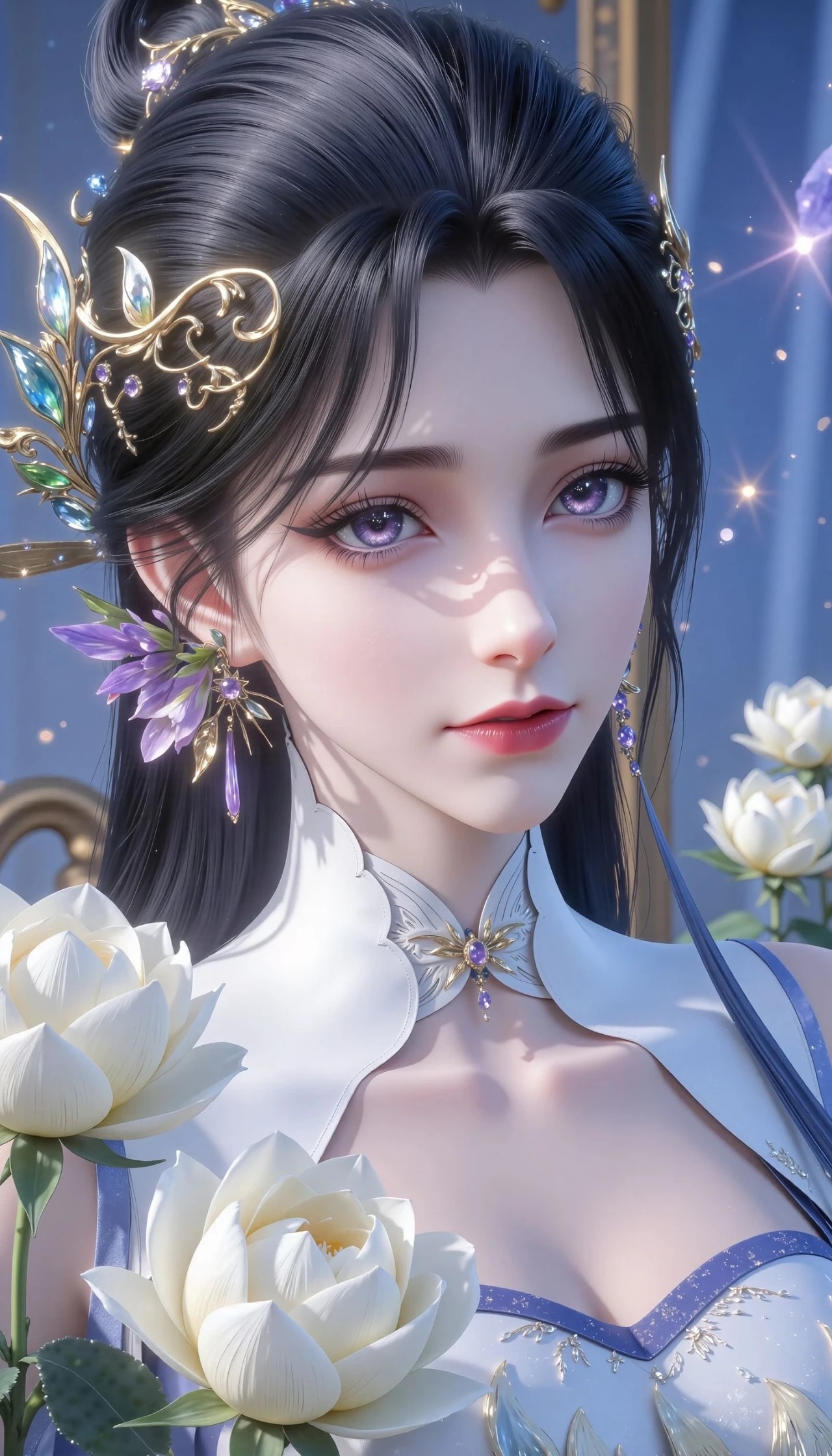 江碧兰高清图片 绝世战魂角色壁纸 手机壁纸