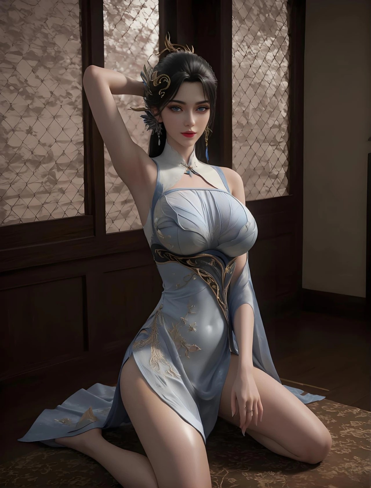 江碧兰高清图片 绝世战魂角色壁纸 手机壁纸