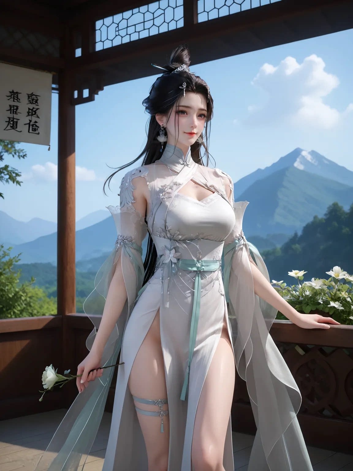 萧轻雪高清图片 绝世战魂角色壁纸 手机壁纸