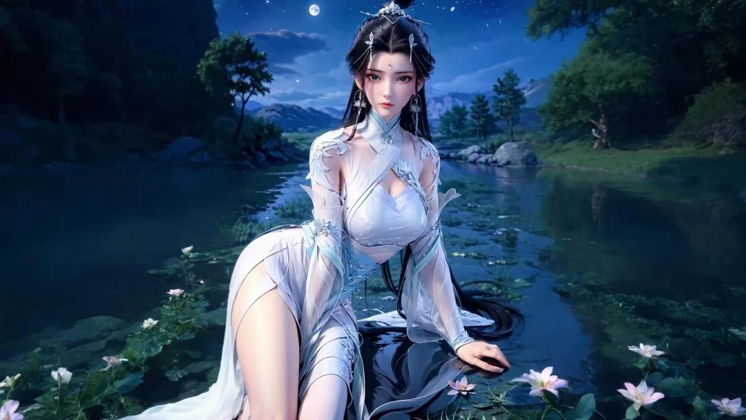 萧轻雪高清图片 绝世战魂角色壁纸 手机壁纸