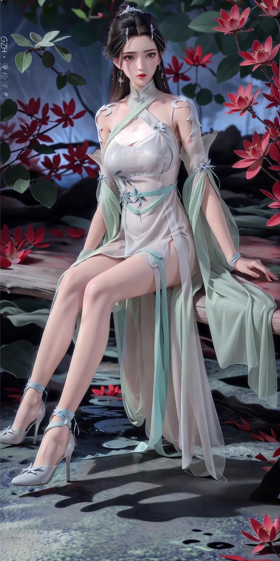 萧轻雪高清图片 绝世战魂角色壁纸 手机壁纸