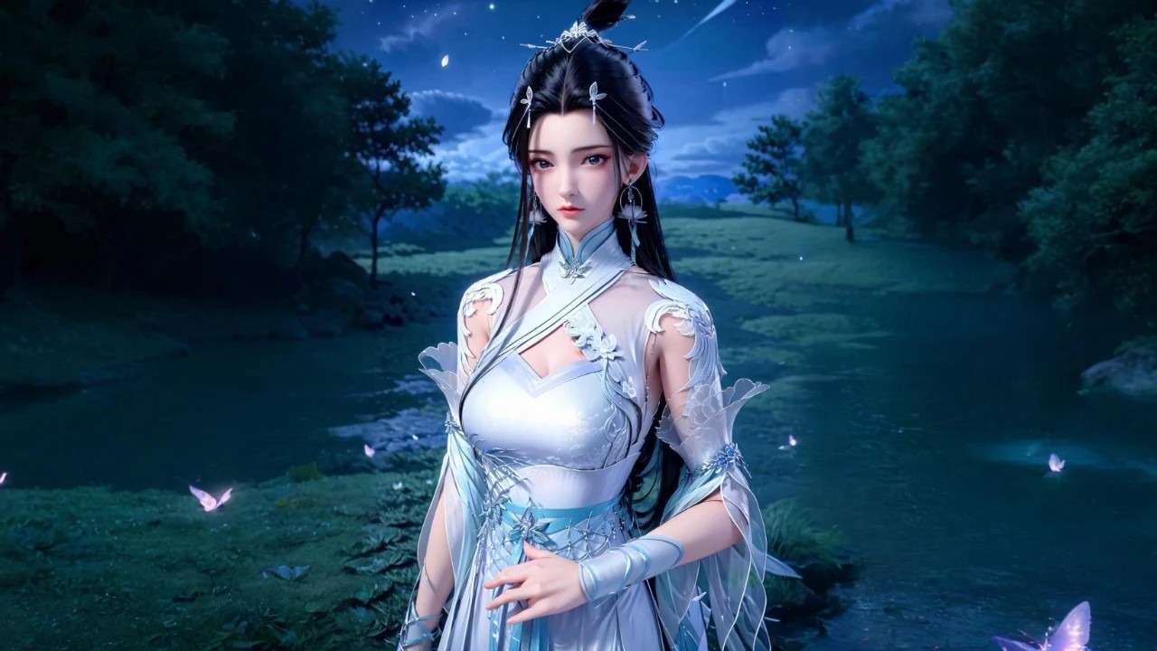 萧轻雪高清图片 绝世战魂角色壁纸 手机壁纸