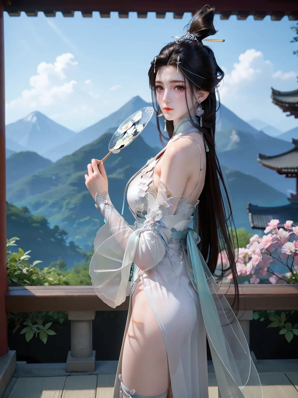 萧轻雪高清图片 绝世战魂角色壁纸 手机壁纸