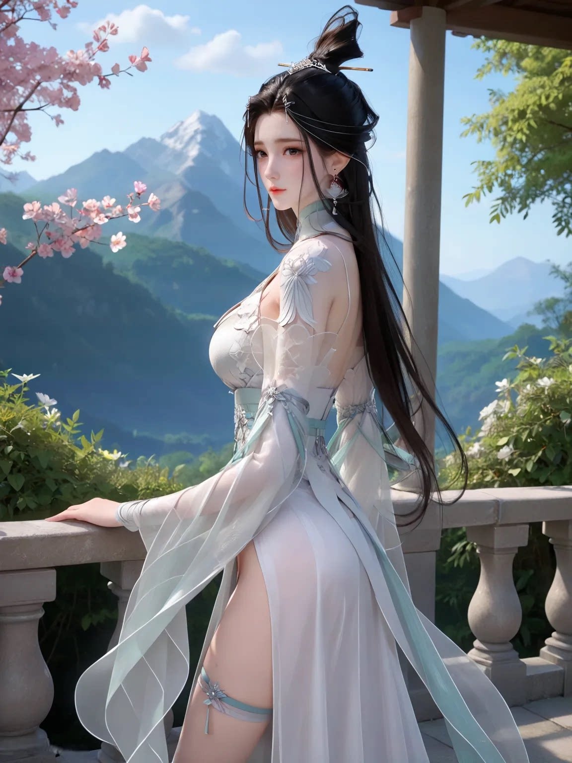 萧轻雪高清图片 绝世战魂角色壁纸 手机壁纸