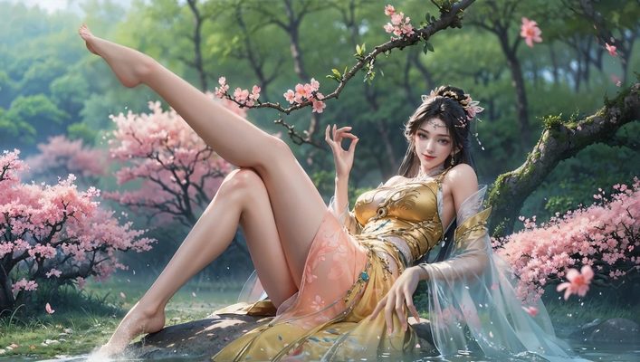 金瓶儿高清图片_诛仙角色壁纸_手机壁纸4K无水印下载