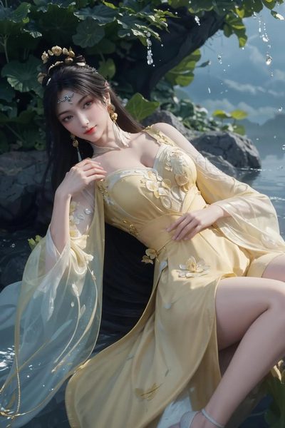 金瓶儿高清图片_诛仙角色壁纸_手机壁纸4K无水印下载