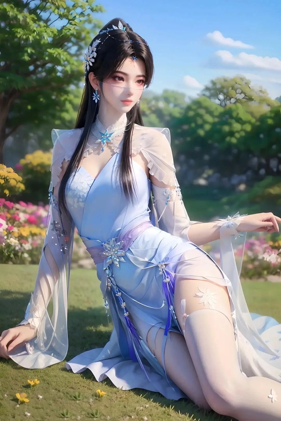 夏倾月高清图片 逆天邪神角色壁纸 手机壁纸