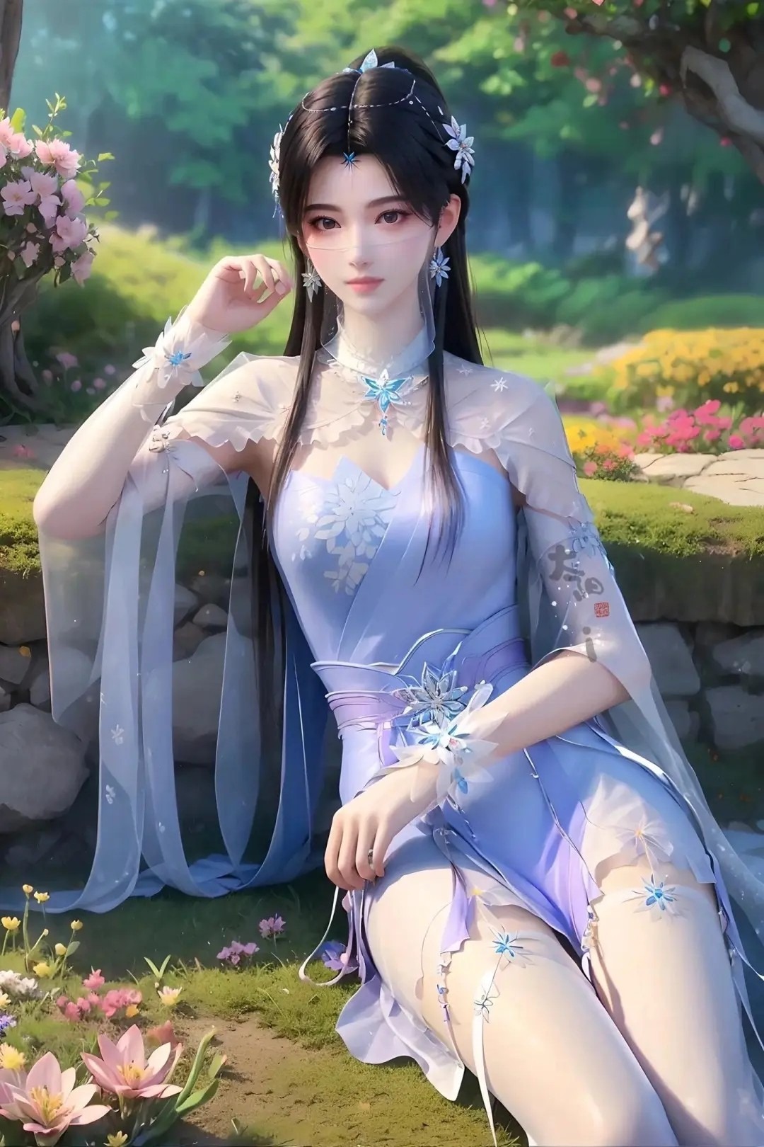 夏倾月高清图片 逆天邪神角色壁纸 手机壁纸