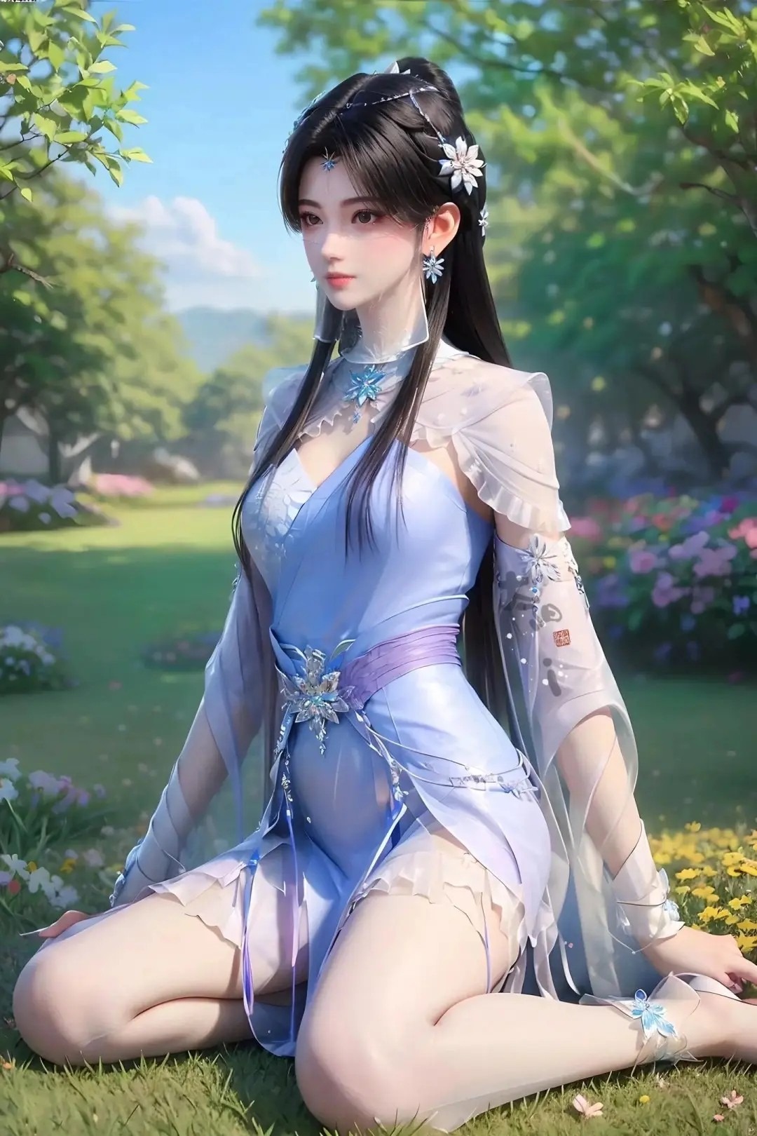 夏倾月高清图片 逆天邪神角色壁纸 手机壁纸