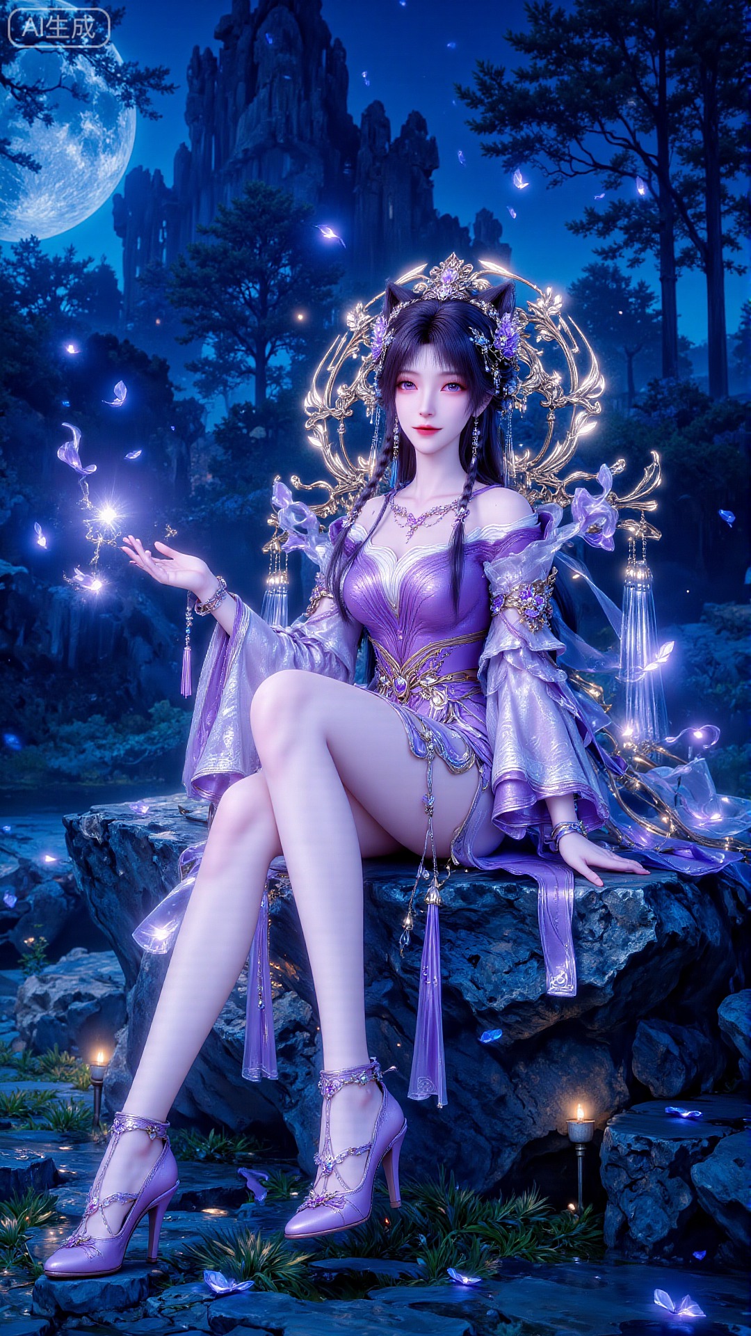 姬紫月高清图片 遮天角色壁纸 手机壁纸