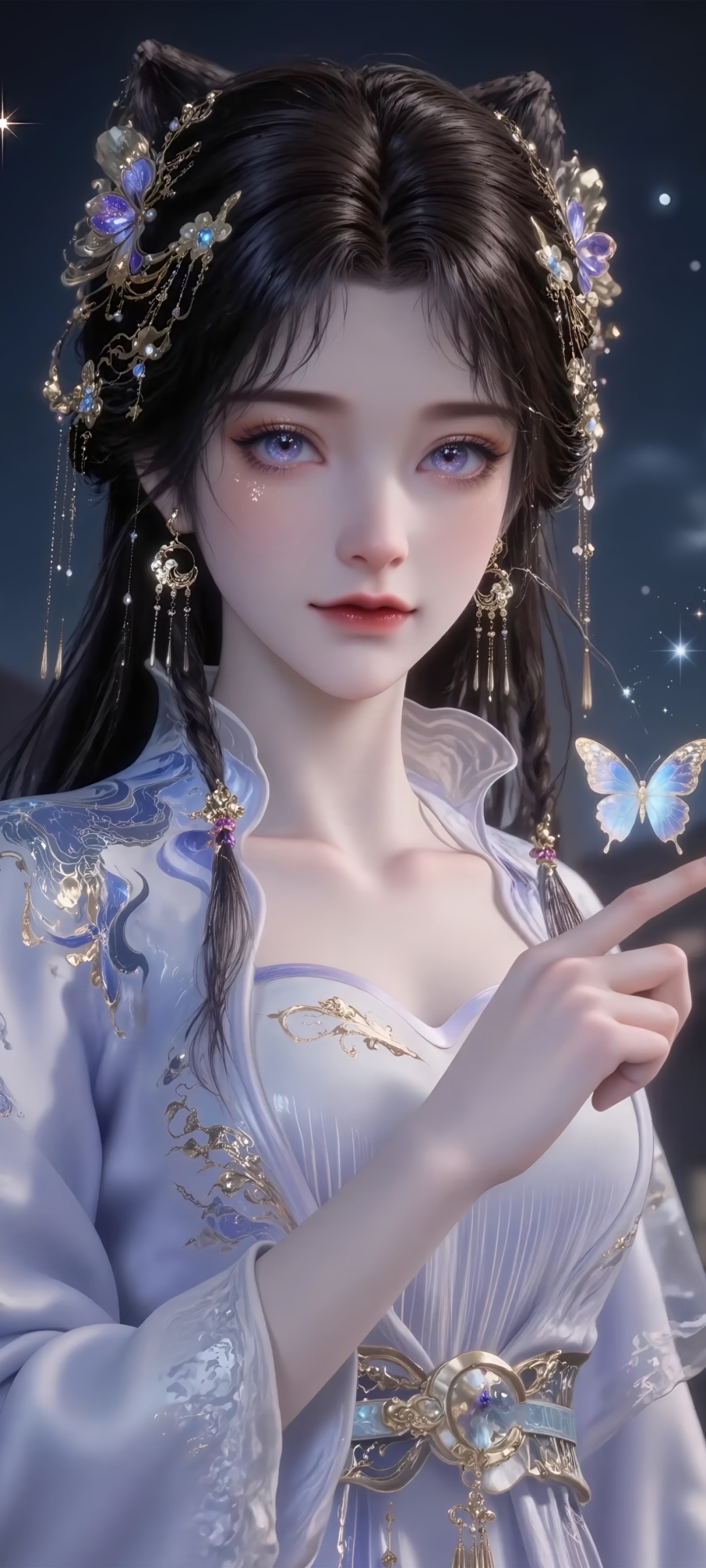 姬紫月高清图片 遮天角色壁纸 手机壁纸