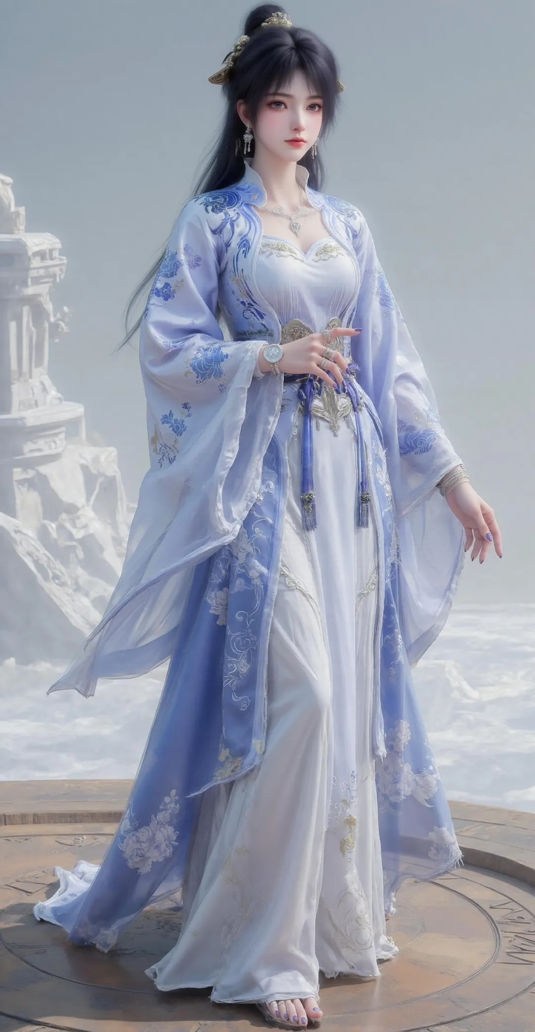 姬紫月高清图片 遮天角色壁纸 手机壁纸