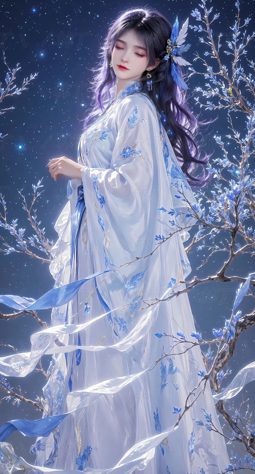 姬紫月高清图片 遮天角色壁纸 手机壁纸