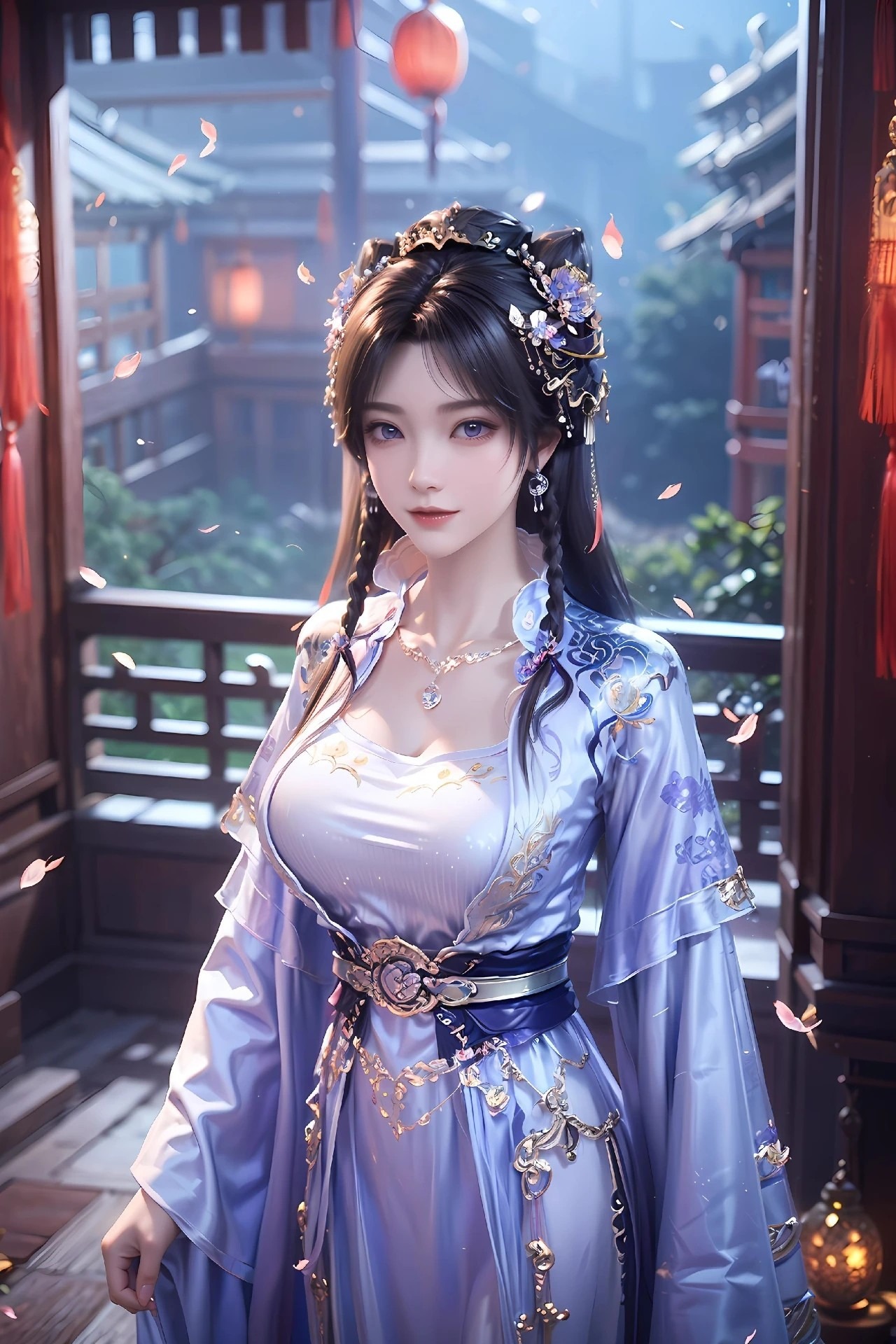 姬紫月高清图片 遮天角色壁纸 手机壁纸