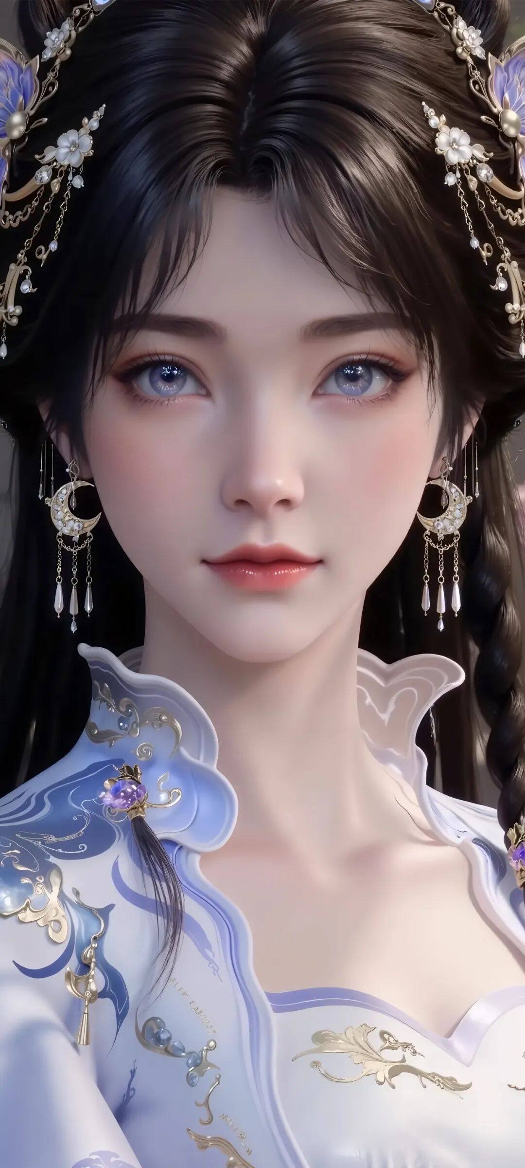 姬紫月高清图片 遮天角色壁纸 手机壁纸