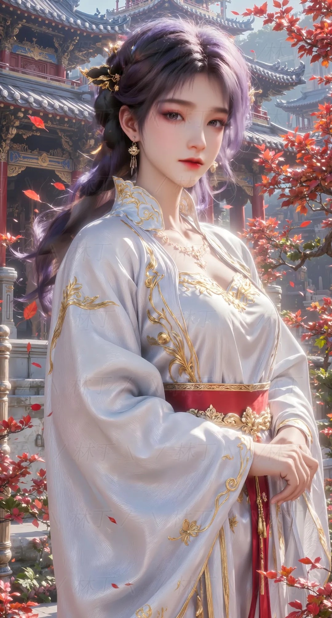 姬紫月高清图片 遮天角色壁纸 手机壁纸