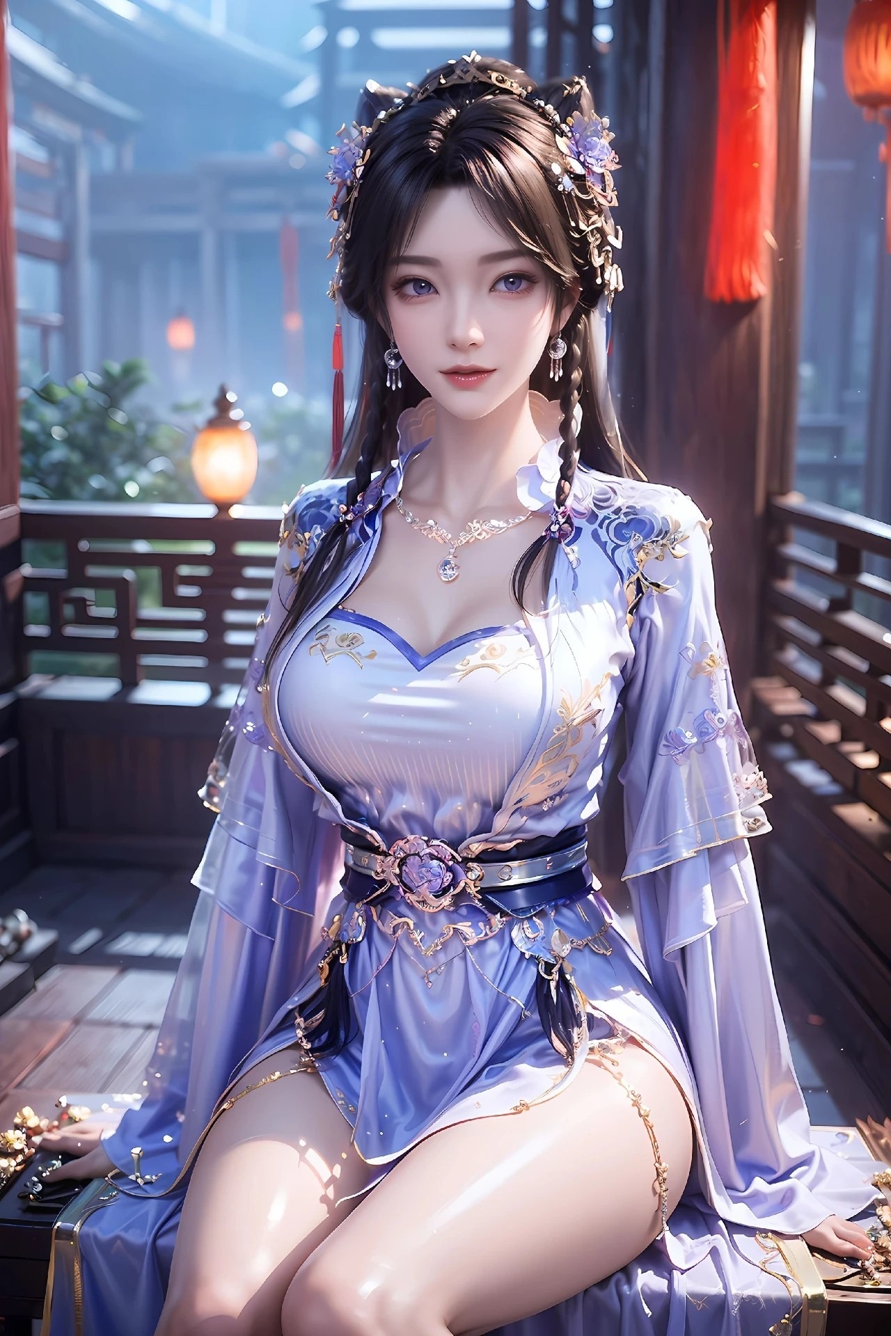 姬紫月高清图片 遮天角色壁纸 手机壁纸