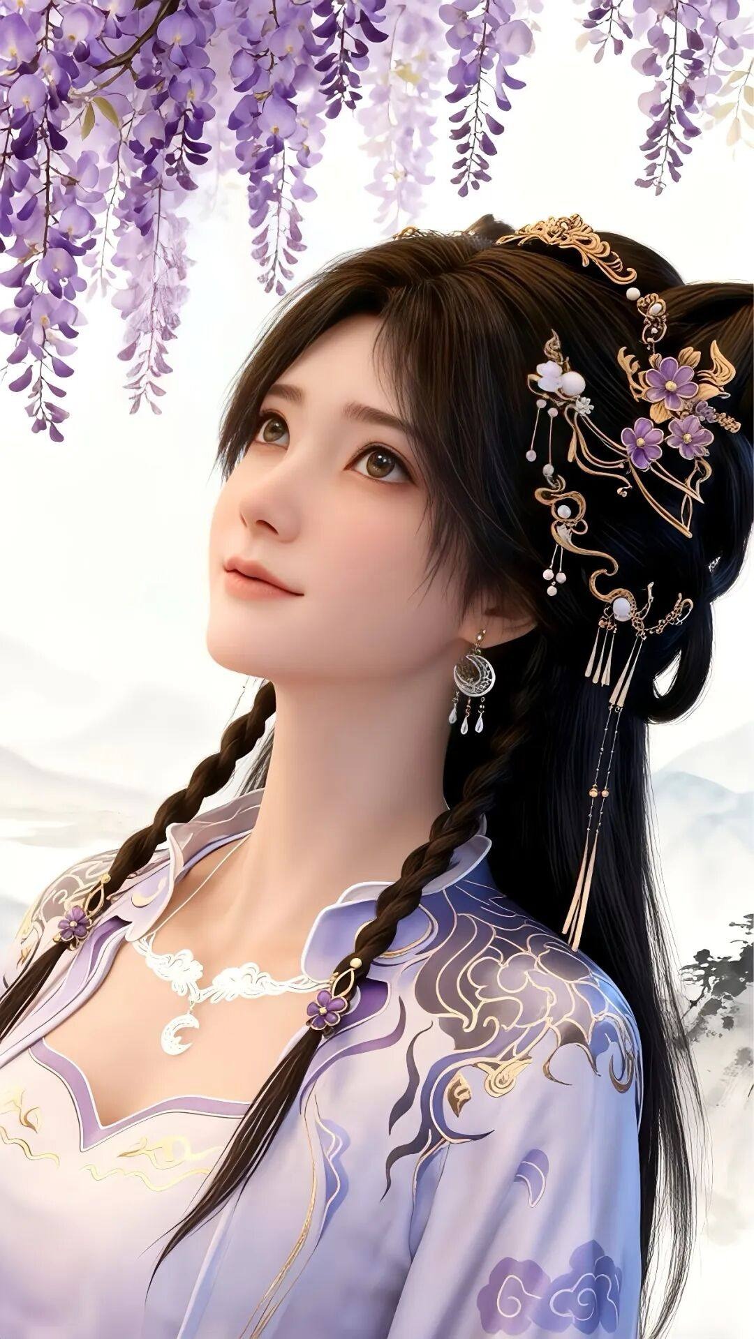 姬紫月高清图片 遮天角色壁纸 手机壁纸