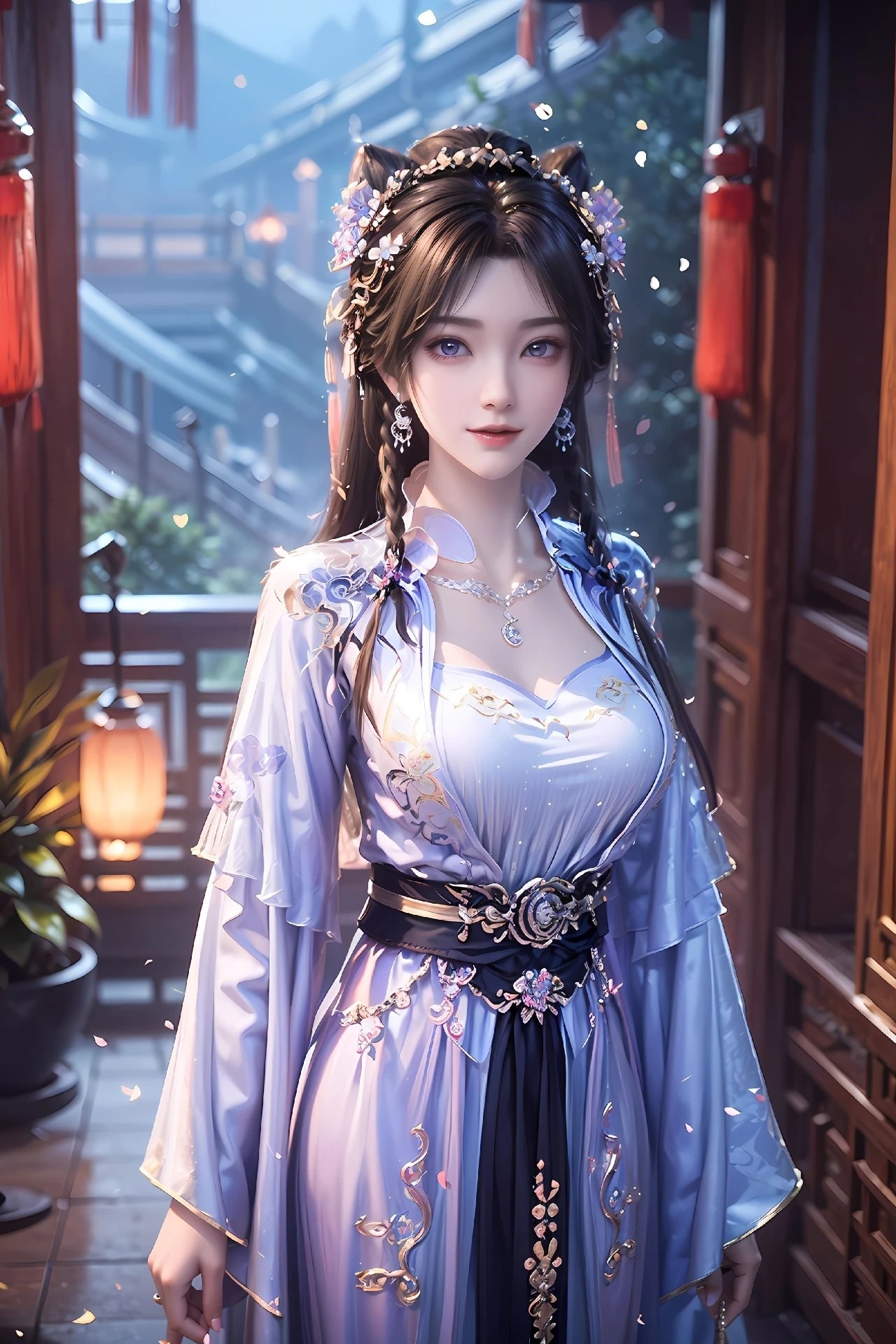 姬紫月高清图片 遮天角色壁纸 手机壁纸