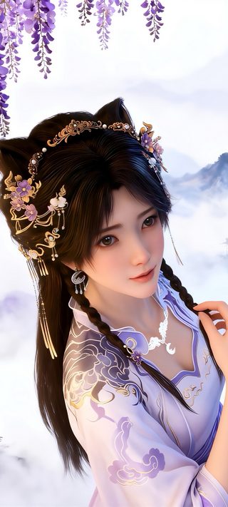 姬紫月高清图片_遮天角色壁纸_手机壁纸4K无水印下载