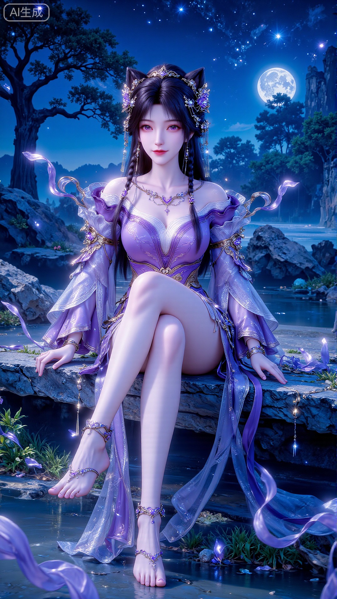 姬紫月高清图片 遮天角色壁纸 手机壁纸