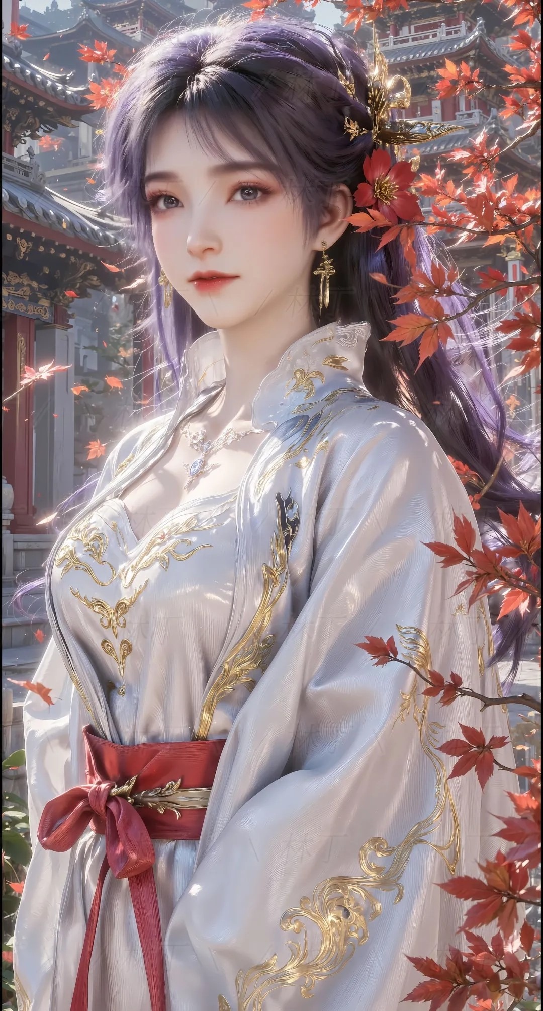 姬紫月高清图片 遮天角色壁纸 手机壁纸