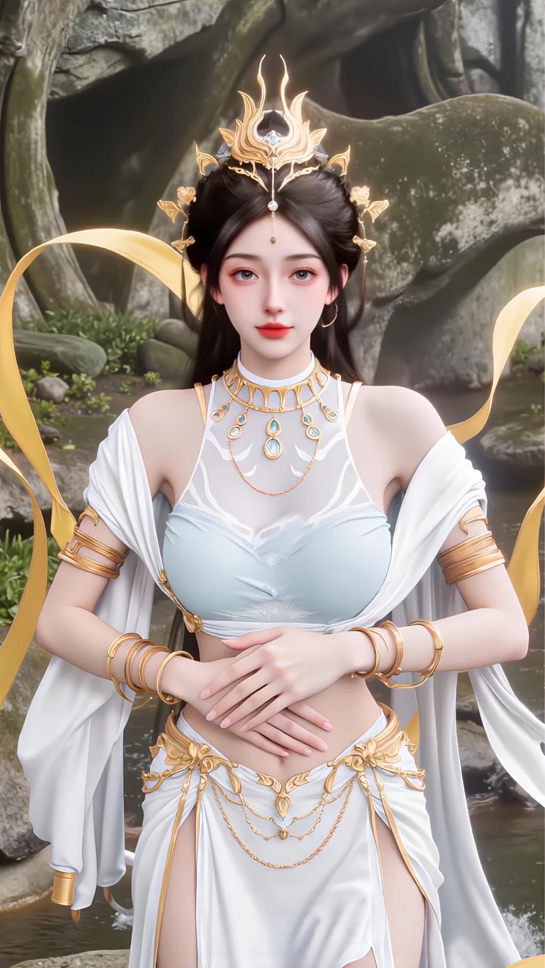 瑶池圣女高清图片 遮天角色壁纸 手机壁纸