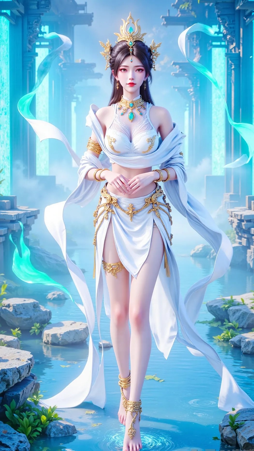 瑶池圣女高清图片 遮天角色壁纸 手机壁纸