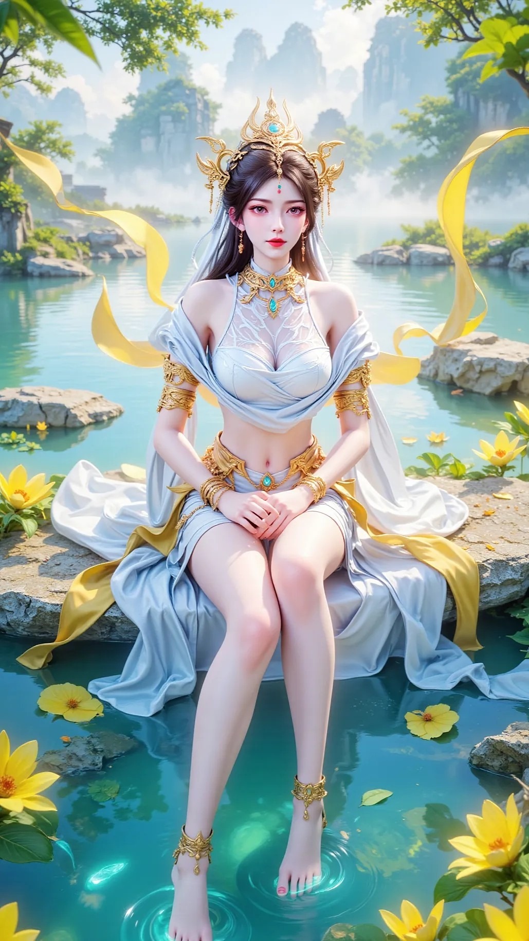 瑶池圣女高清图片 遮天角色壁纸 手机壁纸