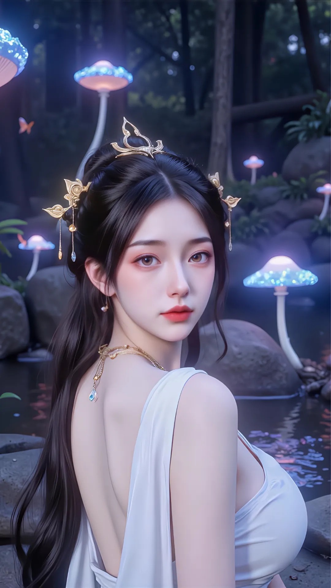 瑶池圣女高清图片 遮天角色壁纸 手机壁纸