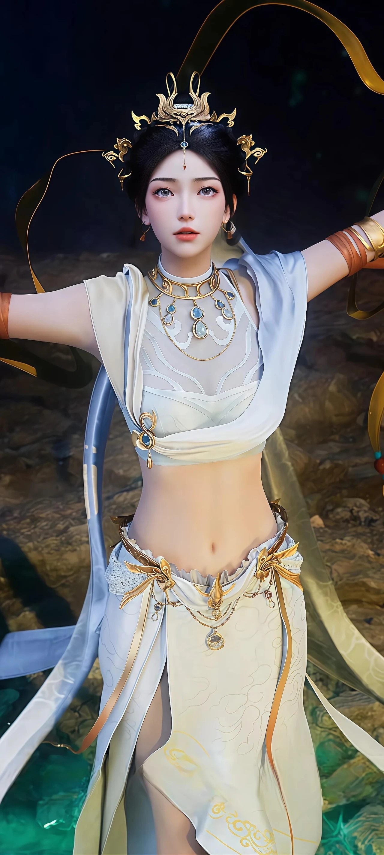 瑶池圣女高清图片 遮天角色壁纸 手机壁纸