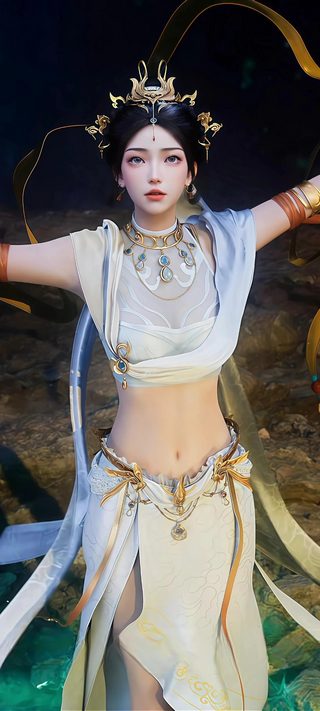 瑶池圣女高清图片_遮天角色壁纸_手机壁纸4K无水印下载