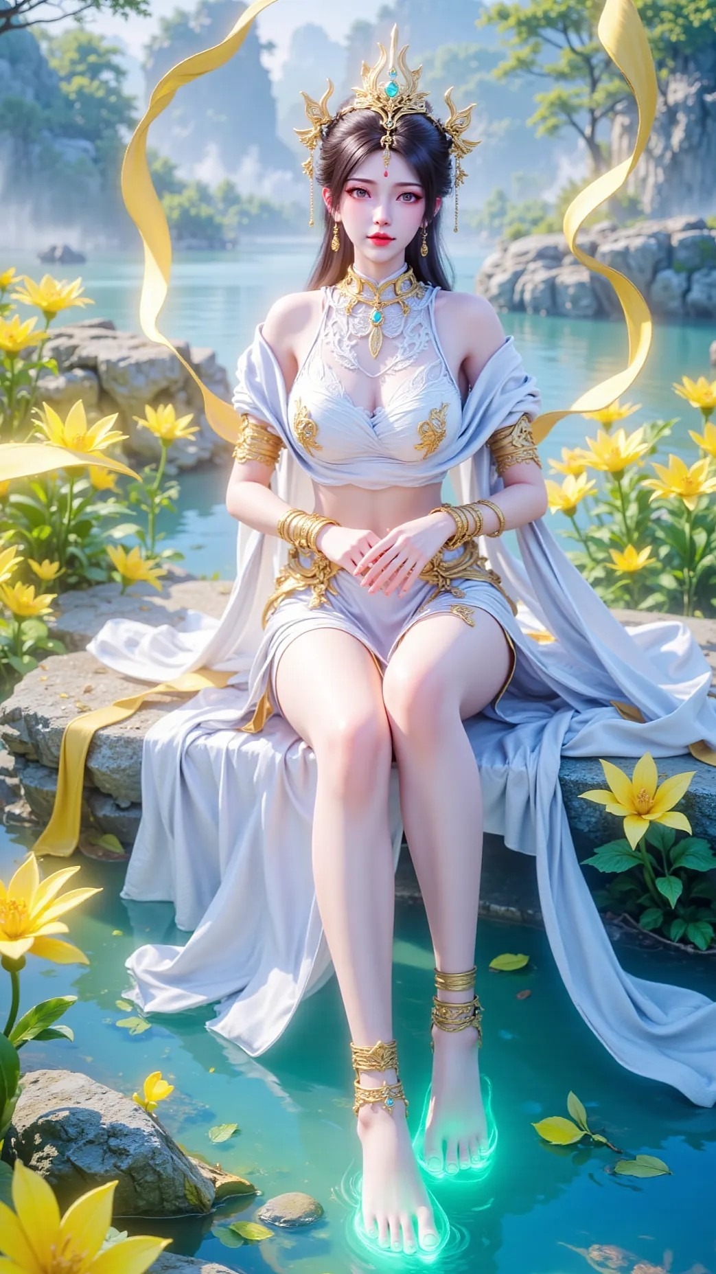 瑶池圣女高清图片 遮天角色壁纸 手机壁纸