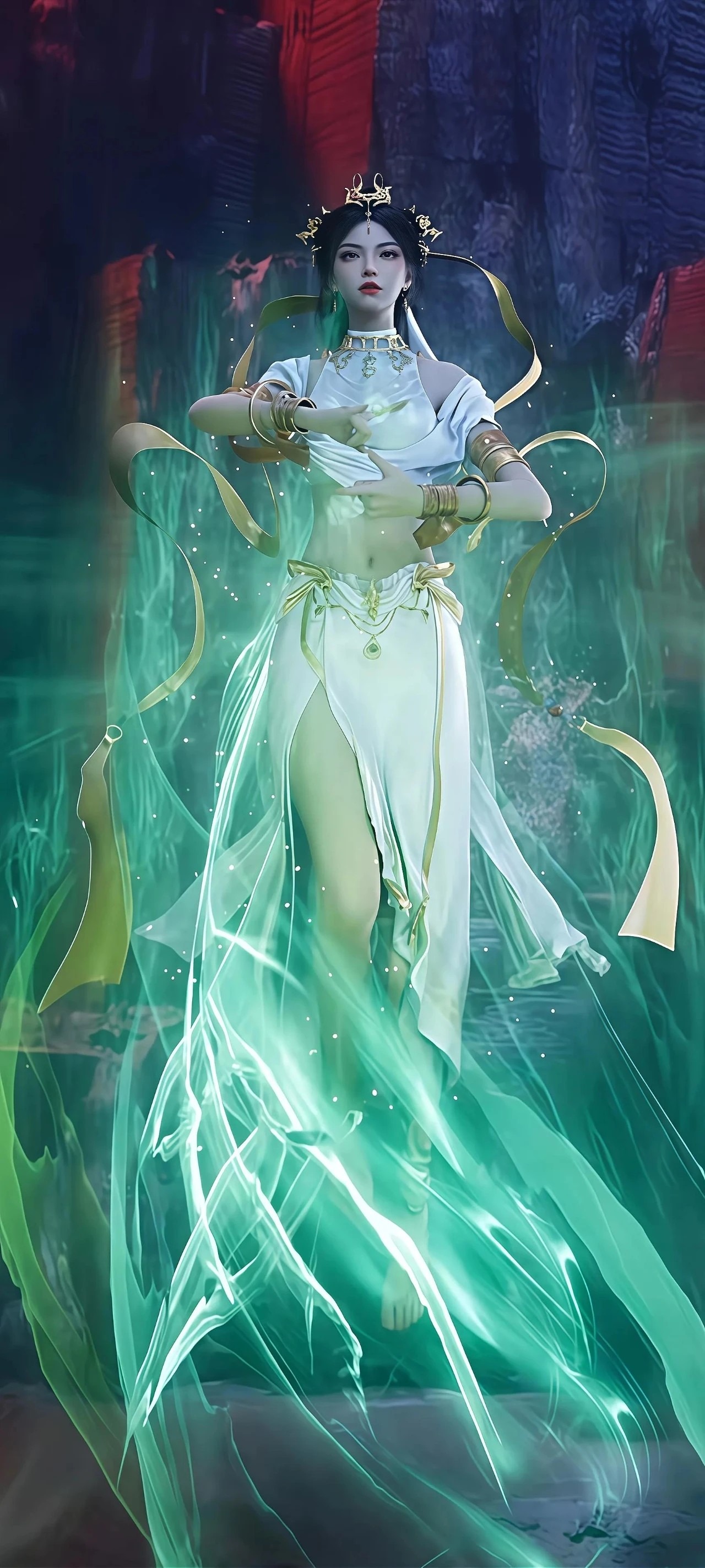 瑶池圣女高清图片 遮天角色壁纸 手机壁纸