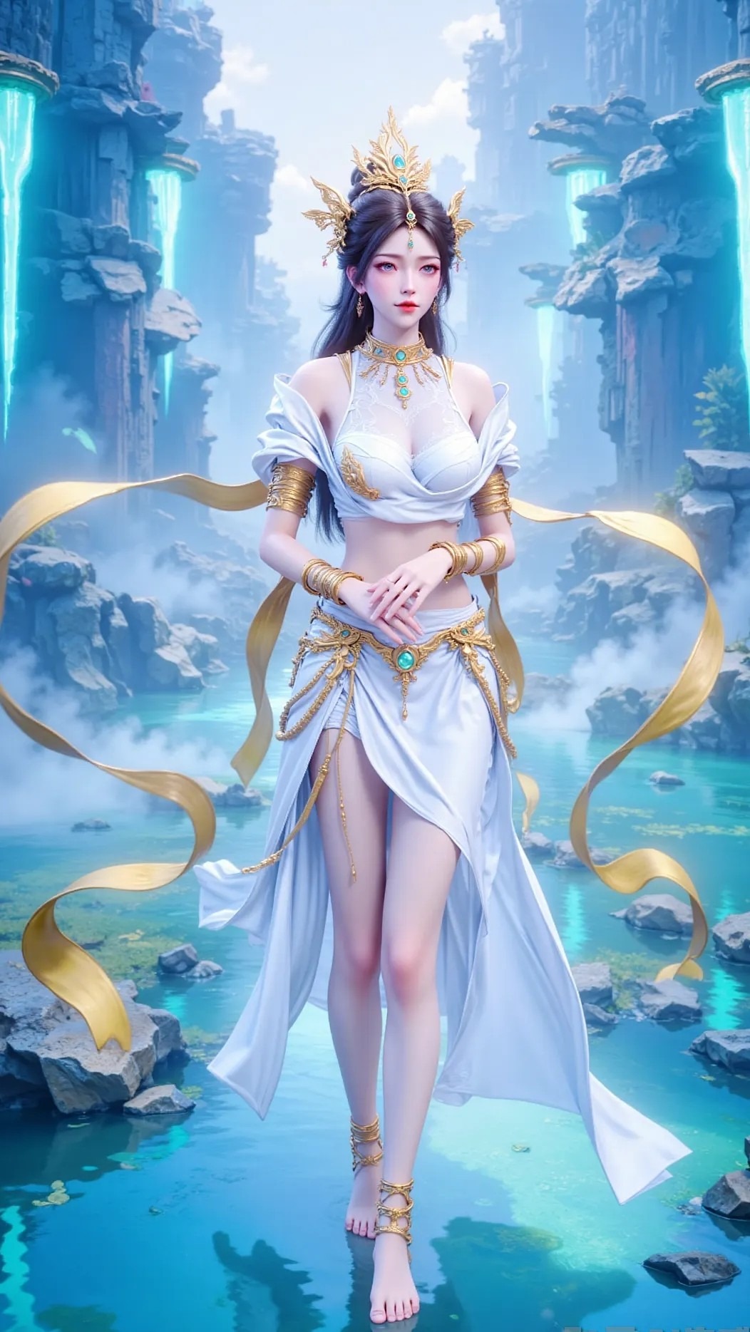 瑶池圣女高清图片 遮天角色壁纸 手机壁纸