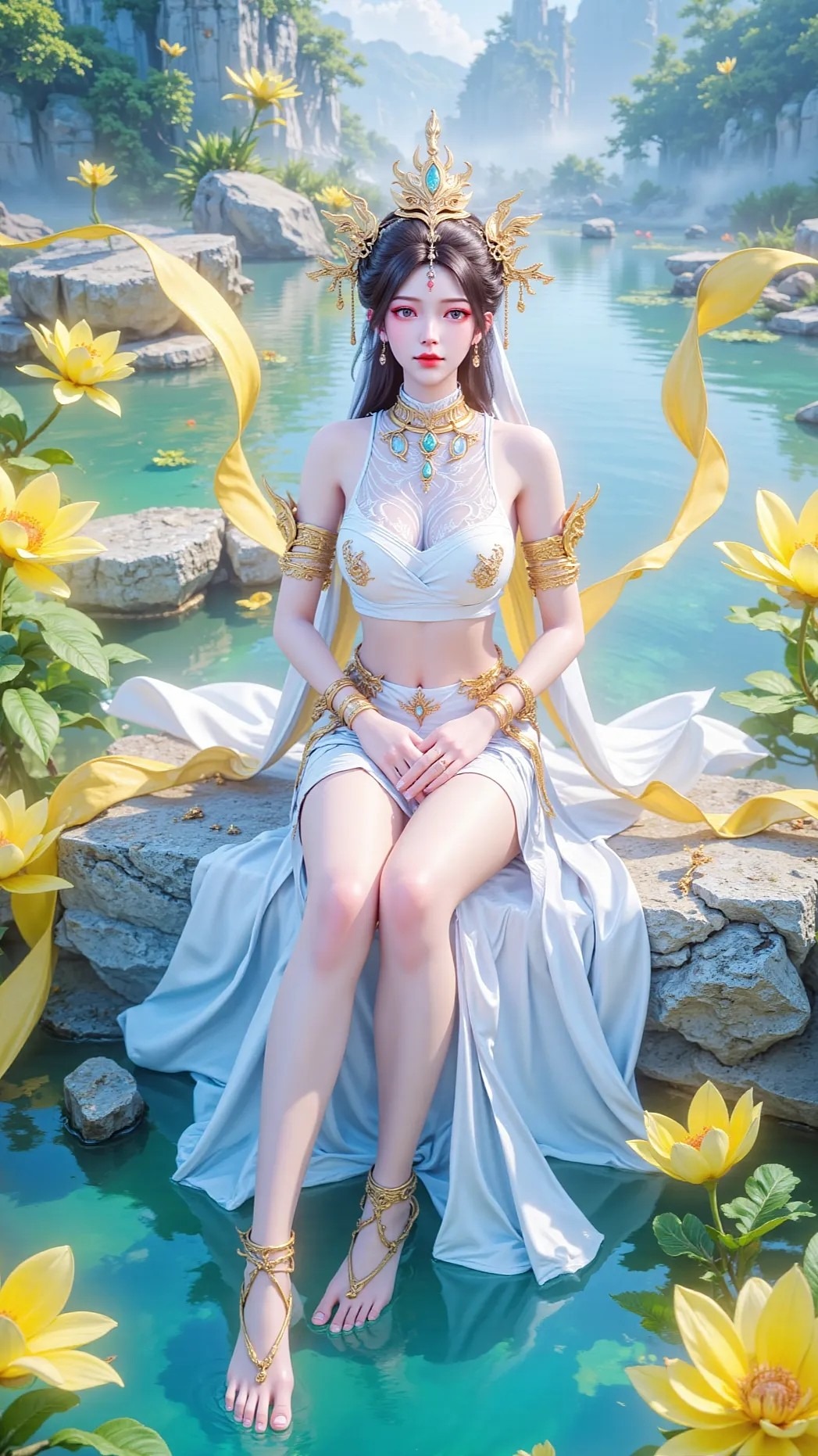 瑶池圣女高清图片 遮天角色壁纸 手机壁纸