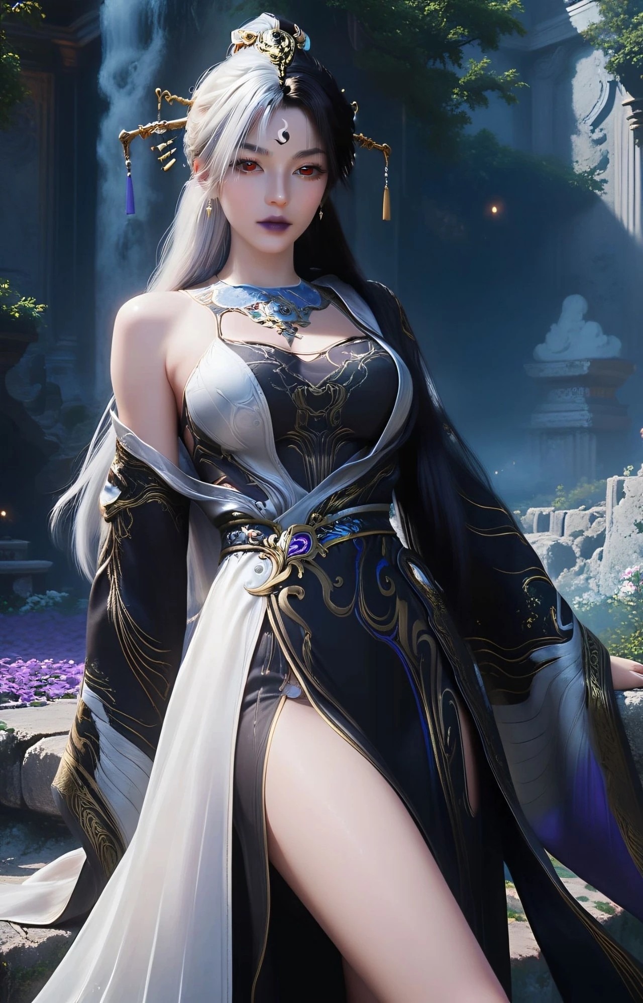 阴阳圣女高清图片 遮天角色壁纸 手机壁纸