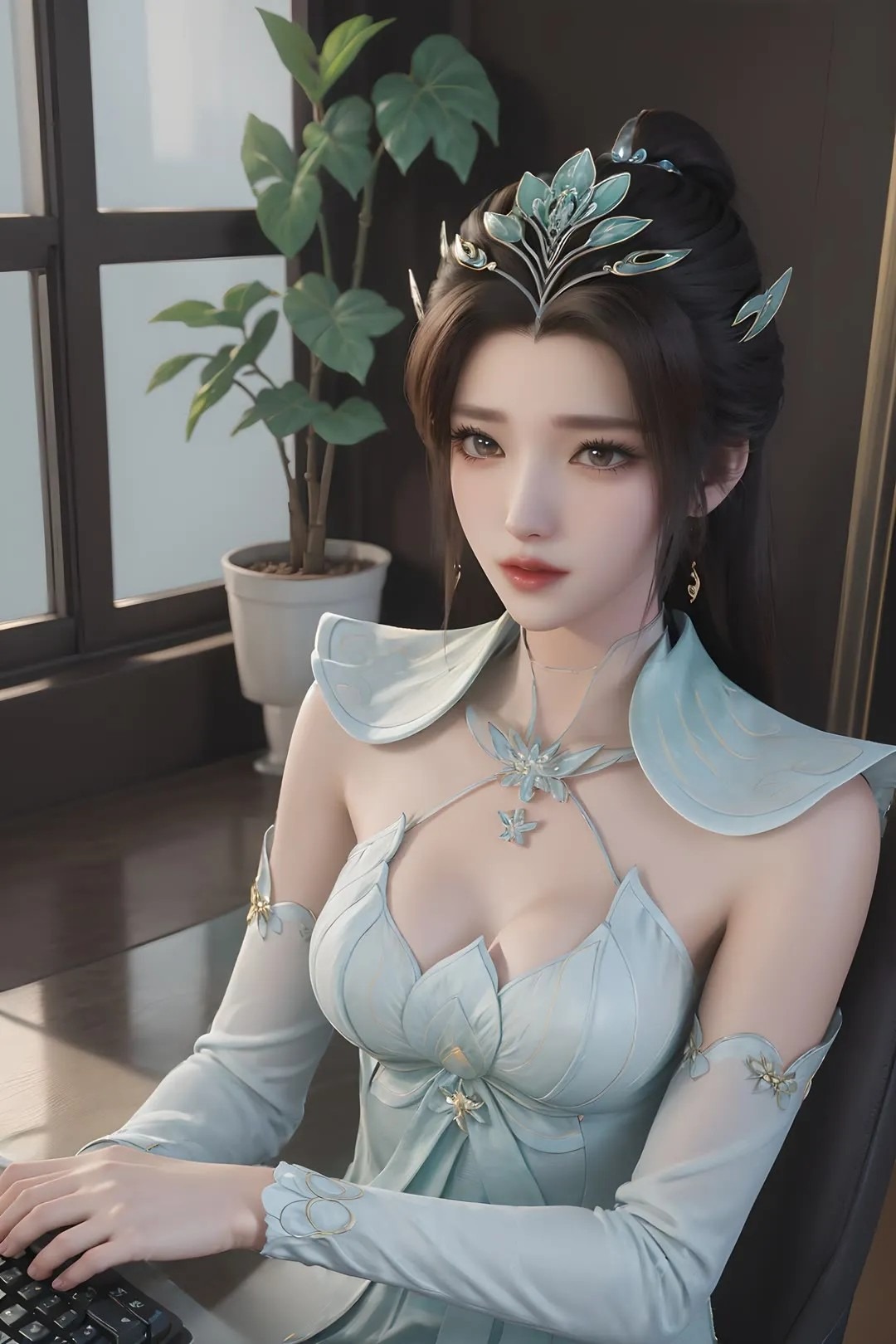 颜如玉高清图片 遮天角色壁纸 手机壁纸