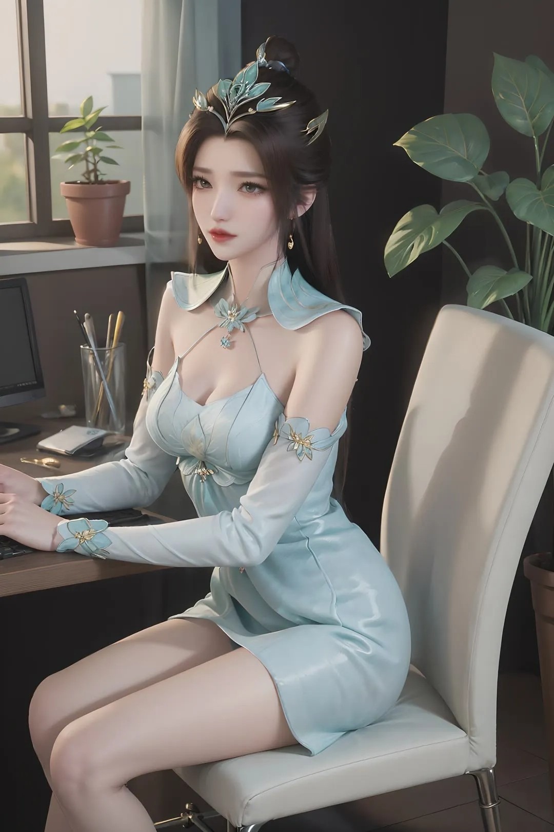 颜如玉高清图片 遮天角色壁纸 手机壁纸